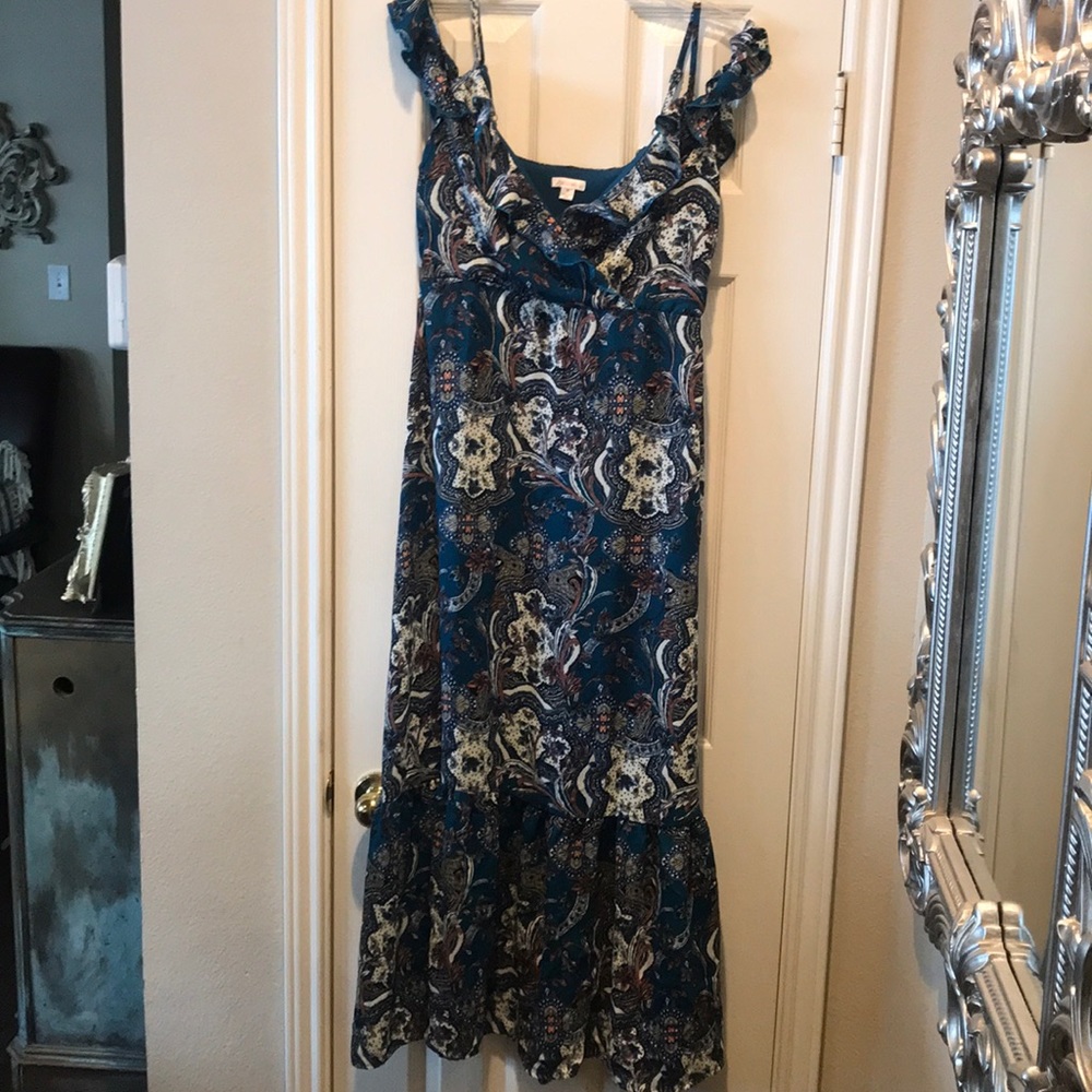 Xhilaration Paisley Maxi Dress